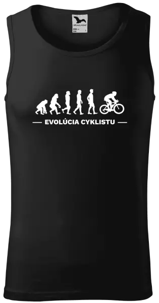 Pánske tielko Evolúcia - cyklista