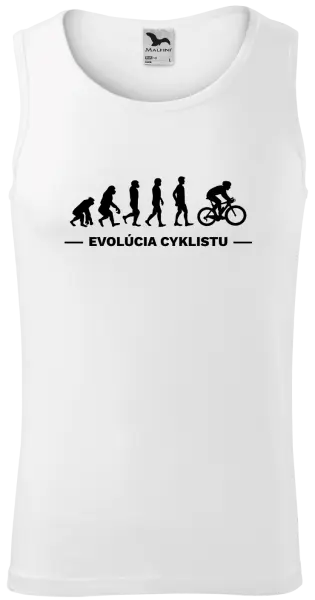 Pánske tielko Evolúcia - cyklista