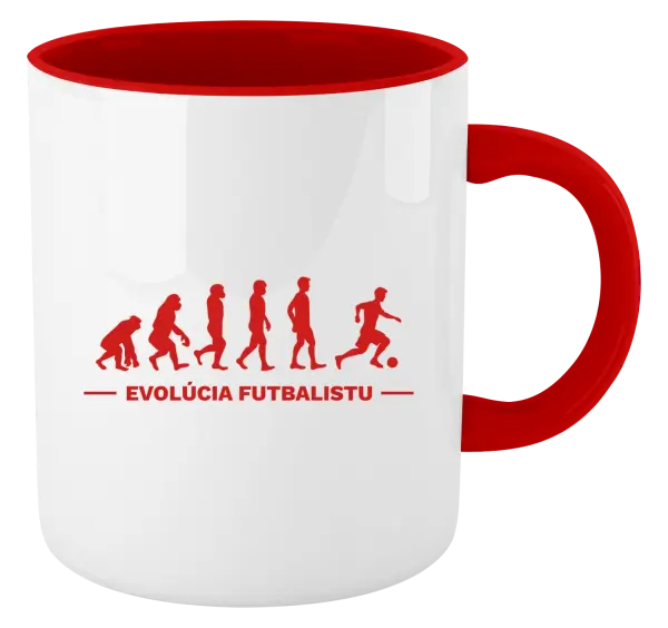 Hrnček  Evolúcia - futbalista