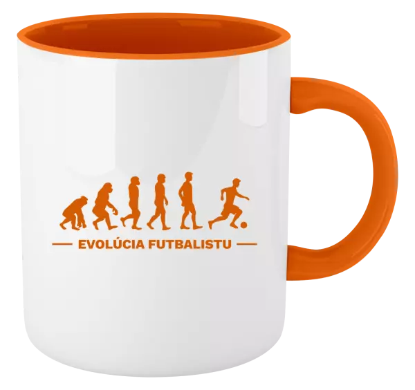 Hrnček  Evolúcia - futbalista