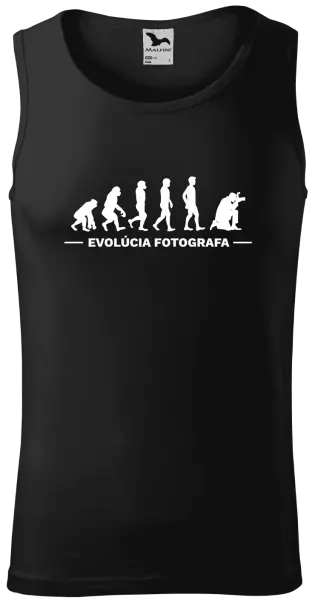Pánske tielko Evolúcia - fotograf 