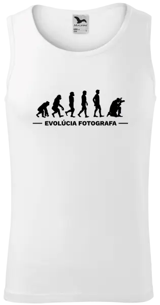 Pánske tielko Evolúcia - fotograf 