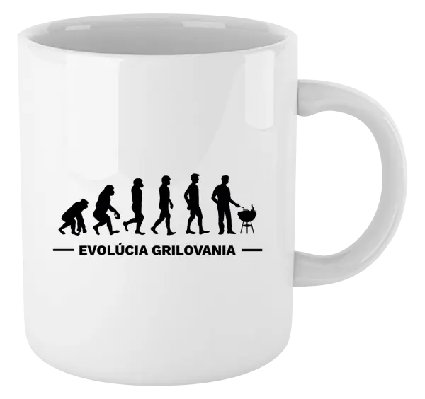 Hrnček Evolúcia - grilovania