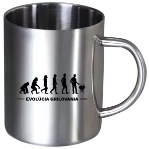 Nerezový hrnček Evolúcia - grilovania