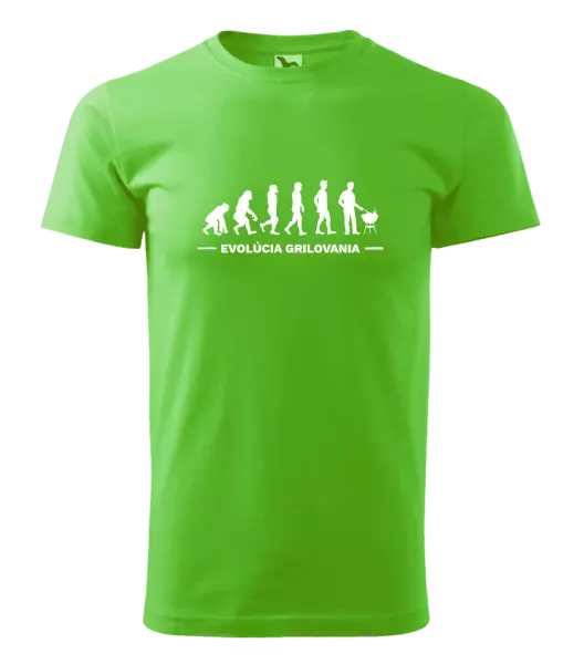 Pánske tričko Evolúcia - grilovania