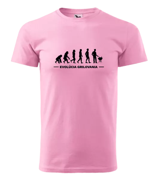 Pánske tričko Evolúcia - grilovania