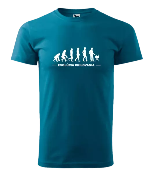 Pánske tričko Evolúcia - grilovania
