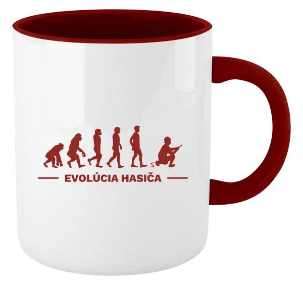 Hrnček  Evolúcia- hasič 