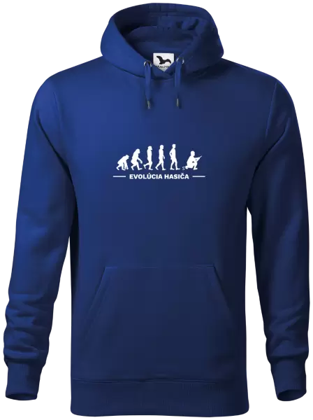 Pánska mikina Evolúcia- hasič 