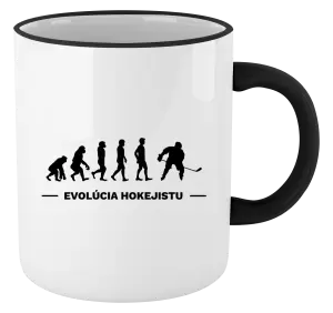 Hrnček Evolúcia - hokejistu