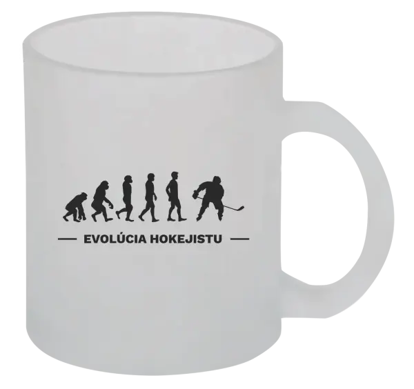 Hrnček Evolúcia - hokejistu