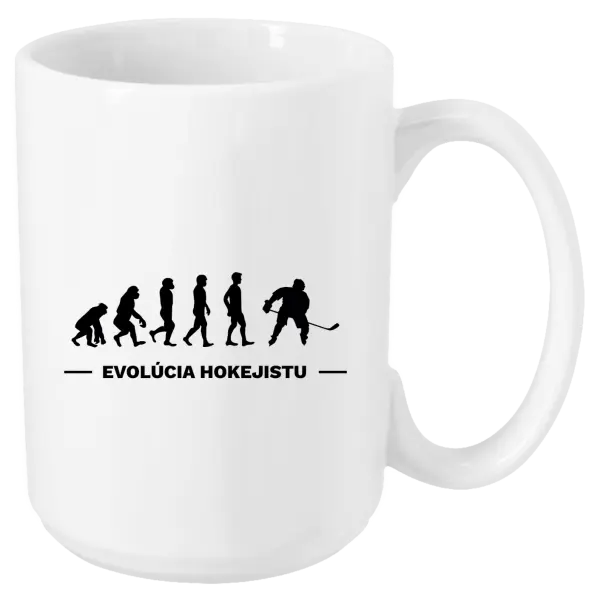 Hrnček Evolúcia - hokejistu