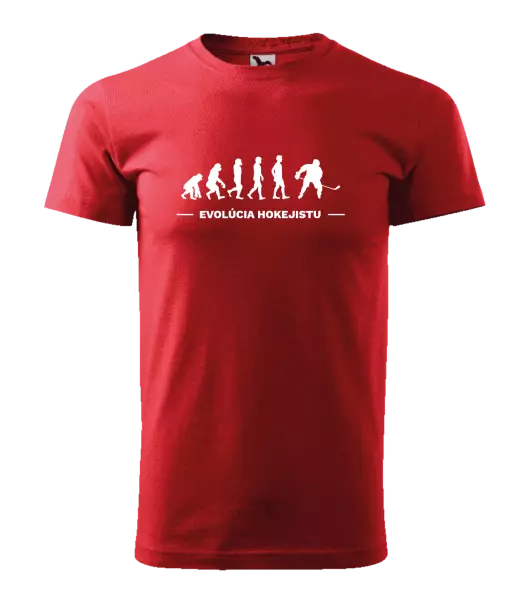 Pánske tričko Evolúcia - hokejistu