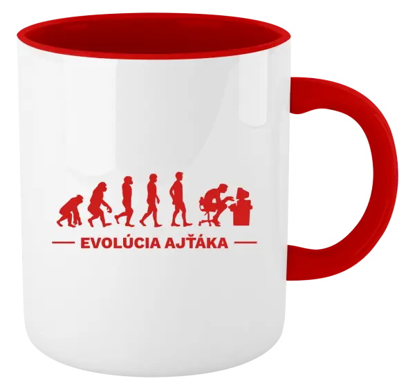 Hrnček  Evolúcia - IT špecialistov