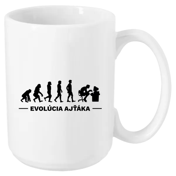Hrnček Evolúcia - IT špecialistov