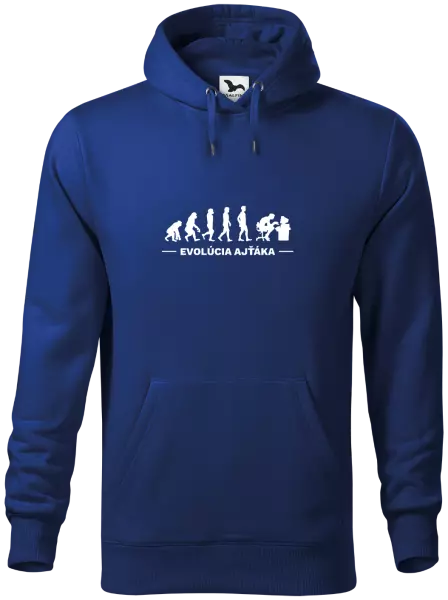 Pánska mikina Evolúcia - IT špecialistov