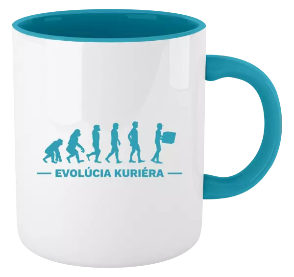 Hrnček  Evolúcia - kuriér