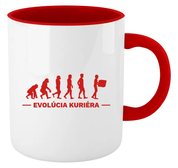 Hrnček  Evolúcia - kuriér