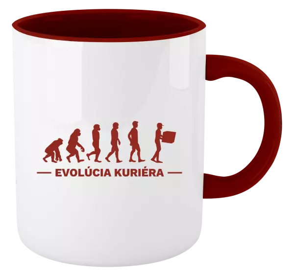 Hrnček  Evolúcia - kuriér