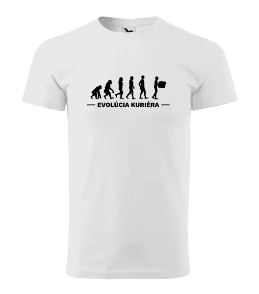 Pánske tričko Evolúcia - kuriér