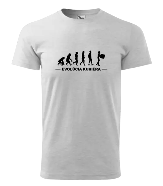 Pánske tričko Evolúcia - kuriér