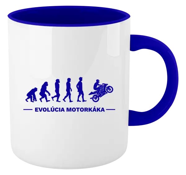 Hrnček  Evolúcia - motorkára