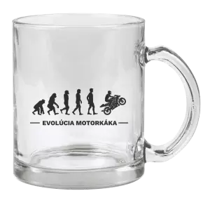 Hrnček Evolúcia - motorkára