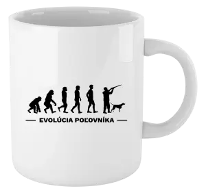 Hrnček Evolúcia - poľovníka