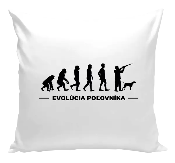 Vankúš Evolúcia - poľovníka