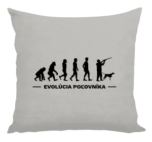 Vankúš Evolúcia - poľovníka