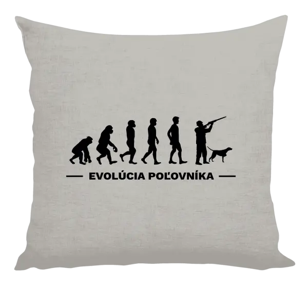 Vankúš Evolúcia - poľovníka