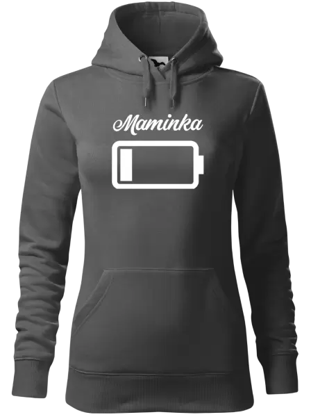 Dámská mikina Maminka - baterie