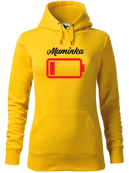 Dámská mikina Maminka - baterie