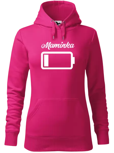 Dámská mikina Maminka - baterie