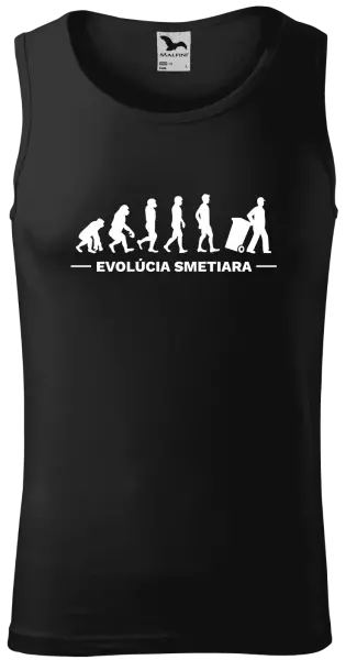 Pánske tielko Evolúcia - smetiara