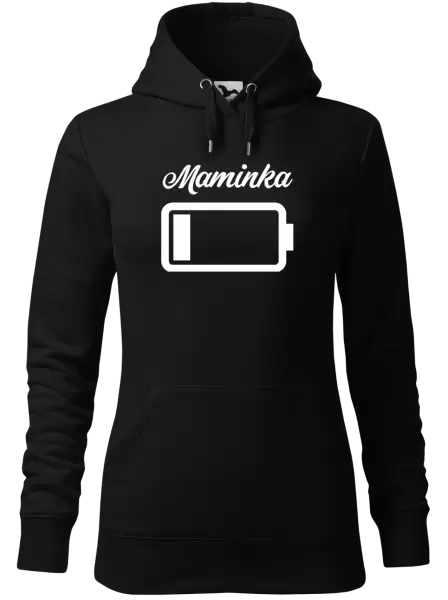 Dámská mikina Maminka - baterie