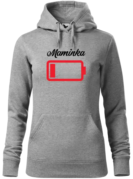 Dámská mikina Maminka - baterie