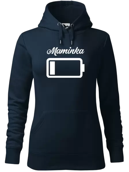 Dámská mikina Maminka - baterie