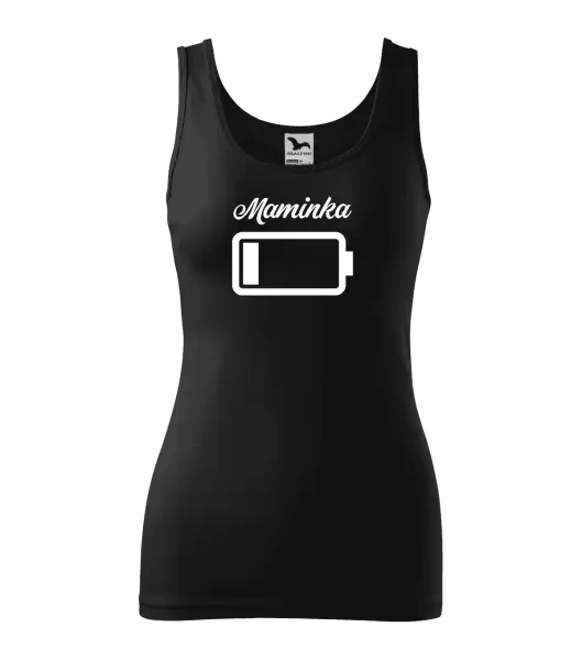 Dámské tílko Maminka - baterie