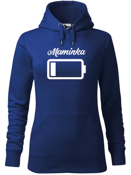 Dámská mikina Maminka - baterie