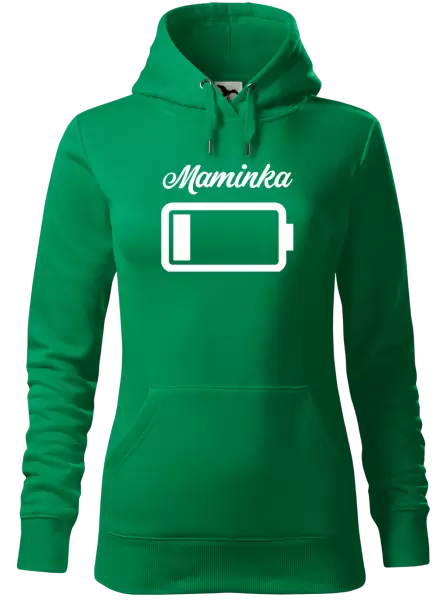 Dámská mikina Maminka - baterie
