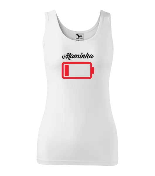 Dámské tílko Maminka - baterie