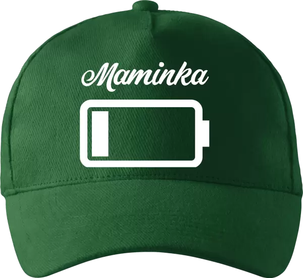 Kšiltovka Maminka - baterie