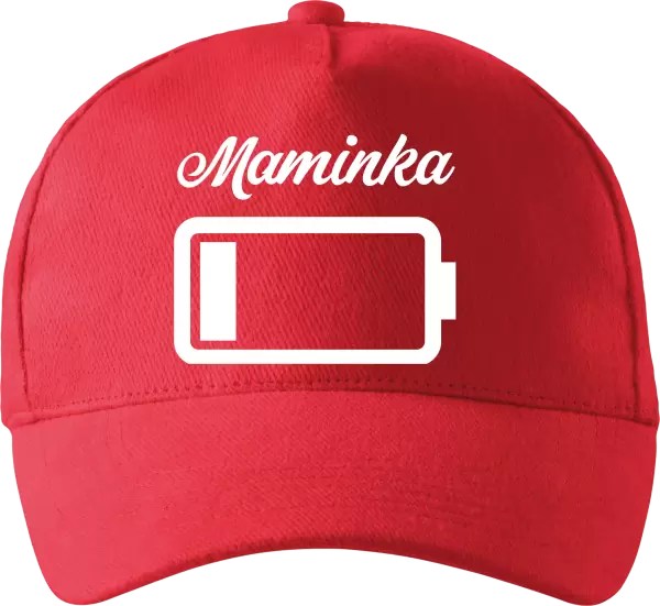 Kšiltovka Maminka - baterie