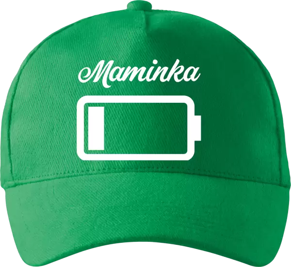 Kšiltovka Maminka - baterie