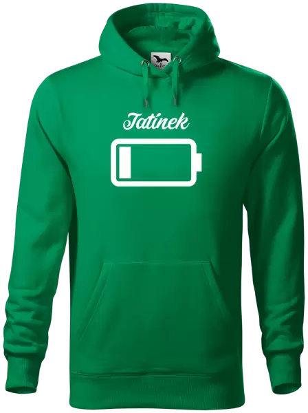 Pánská mikina Tatínek - baterie