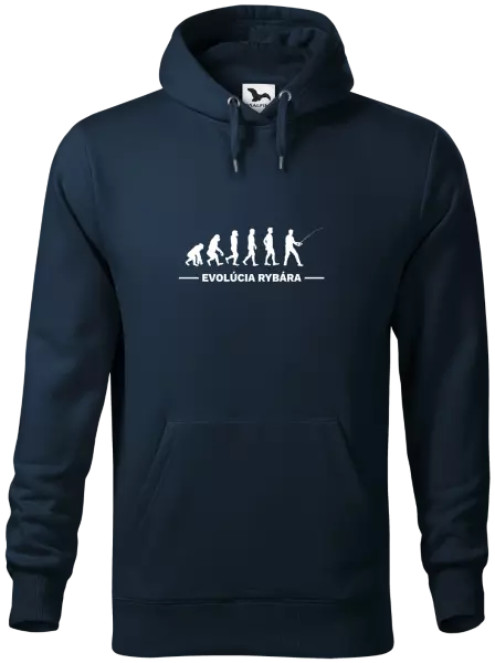 Pánska mikina Evolúcia - rybára