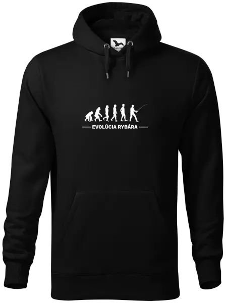 Pánska mikina Evolúcia - rybára