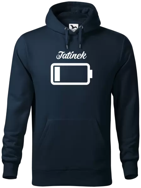 Pánská mikina Tatínek - baterie