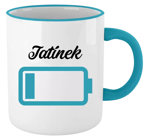 Hrnek Tatínek - baterie